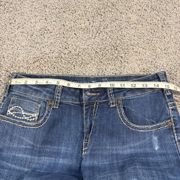 Cowgirl Tuff Embroidered Bozeman 29 X 37 Bootcut Flare Jeans Rodeo Western - Picture 5 of 8